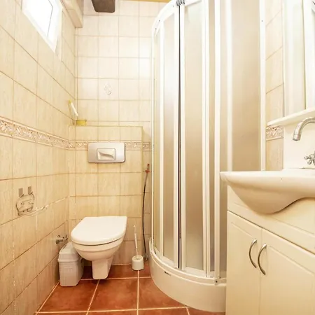 With Shared Pool And Backyard In Bodrum Villa Karabag