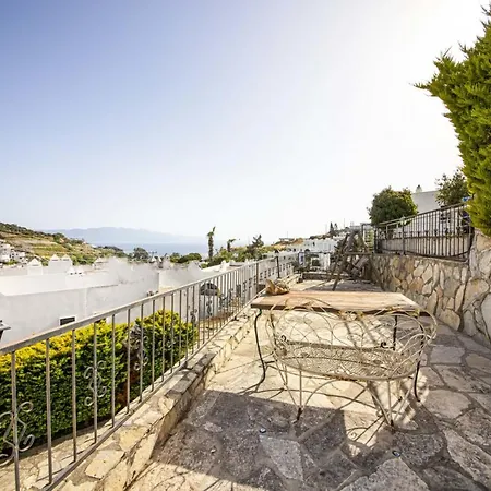 With Shared Pool And Backyard In Bodrum *